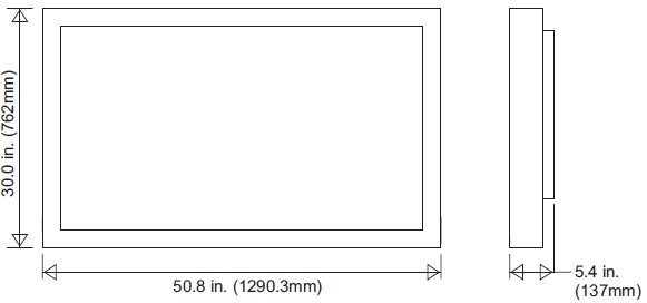 Full-Outdoor 55″ LCD Monitor / Touchscreen(图1)