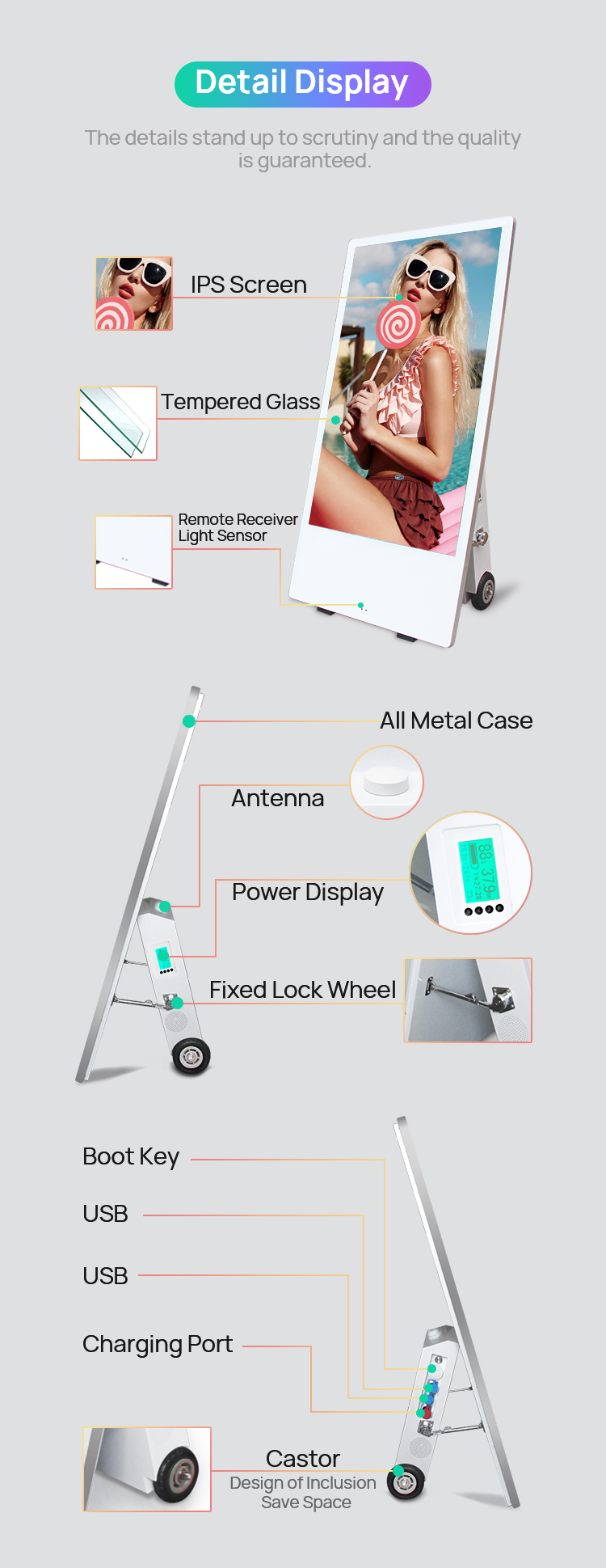 32 Inch Lcd Display Retail Digital Signage(图2)